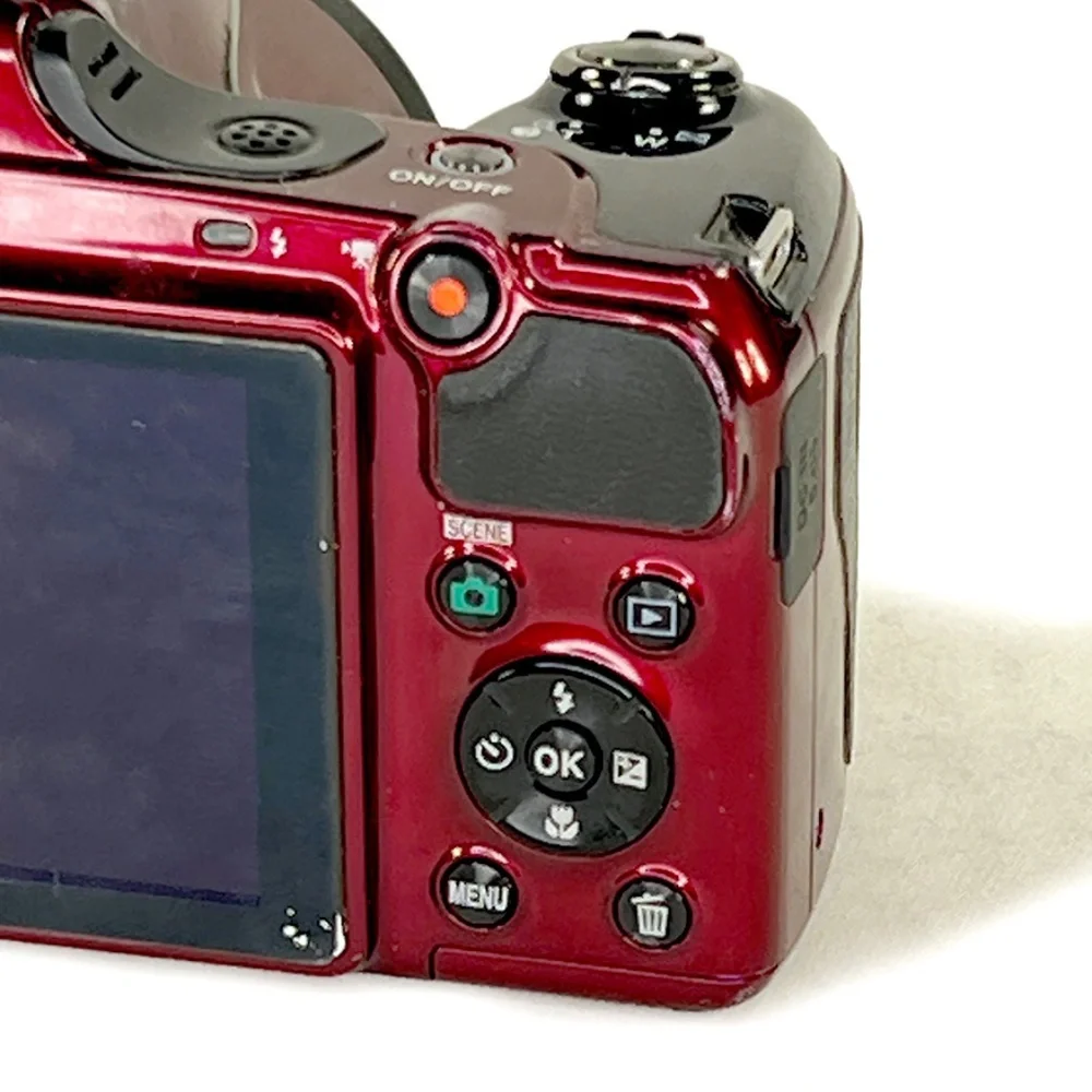 Red Nikon Coolpix L820 Digital Camera